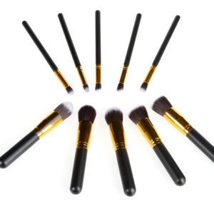10-Piece Makeup Brush Collection