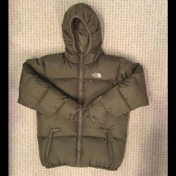 North Face Moondoggy Reversible Boys Down Jacket L