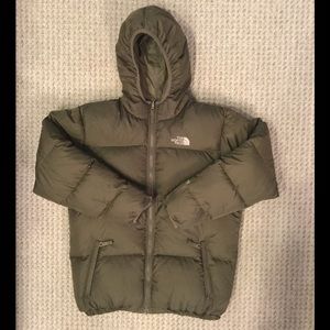 North Face Moondoggy Reversible Boys Down Jacket L