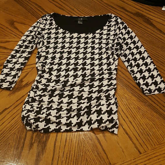 Houndstooth Top