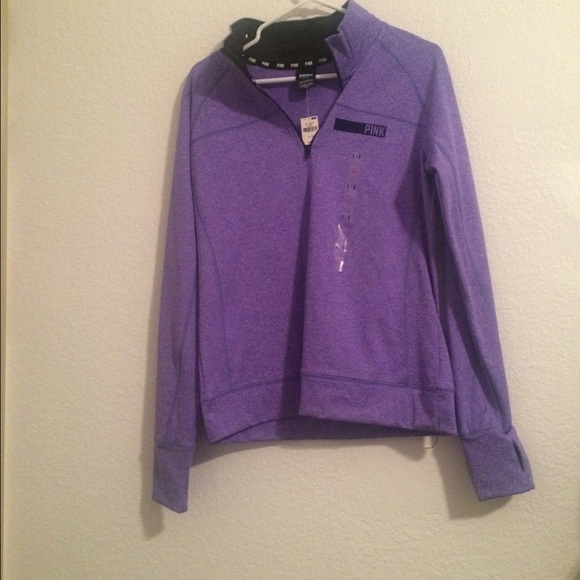 CUTE PURPLE WORK OUT JACKET VICTORIA'S SECRET
