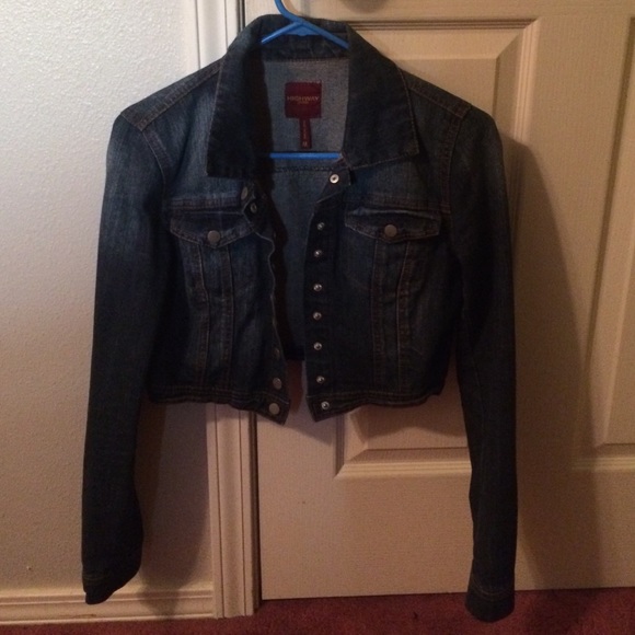 Jean half jacket