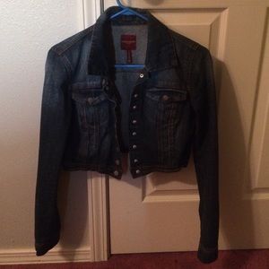 Jean half jacket