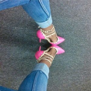 Pink stiletto