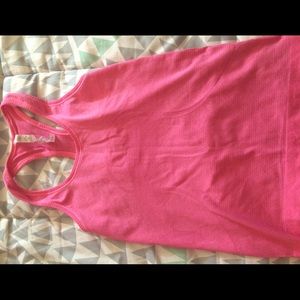 Lululemon hot pink tank top
