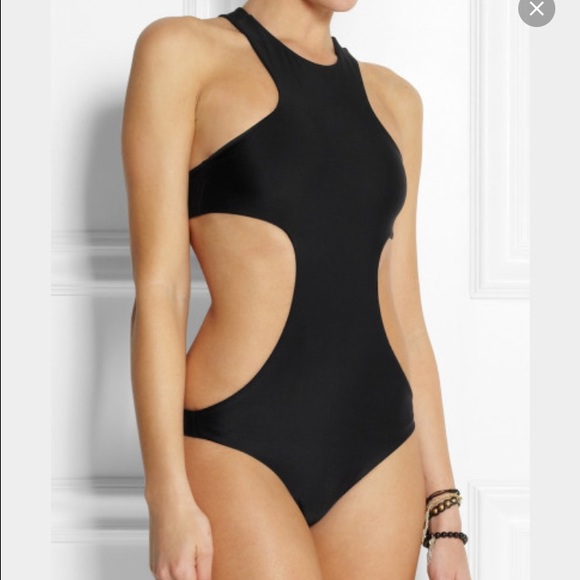 Mikoh Other - Mikoh Osaka black one piece bathing suit medium