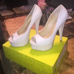 White Pumps