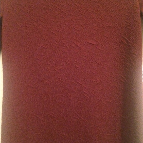 BURGUNDY DRESS - Picture 2 of 2