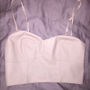 Express crop leather