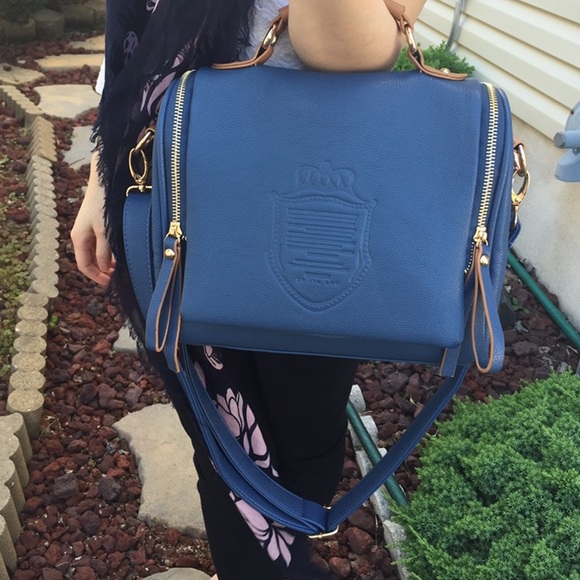 PU leather shoulder/cross body/top handle bag