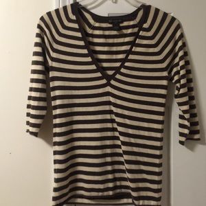 Banana Republic striped top.