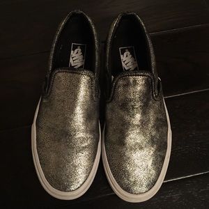 Vans slip on sneakers