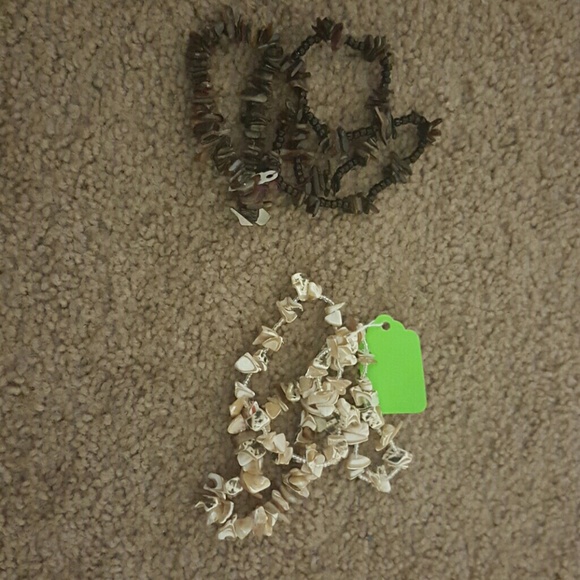 2 for $10: Penguin shell bracelets sets