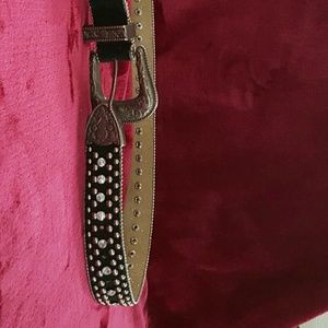 Guess Studded Buckle Belt