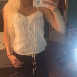 Abercrombie and Fitch chiffon top