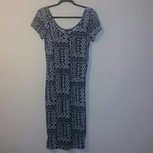 Tribal print dress