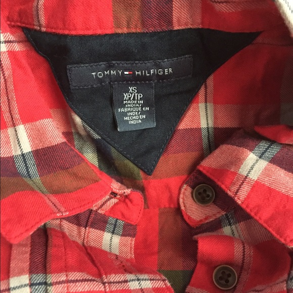 Red plaid flannel - Picture 2 of 2