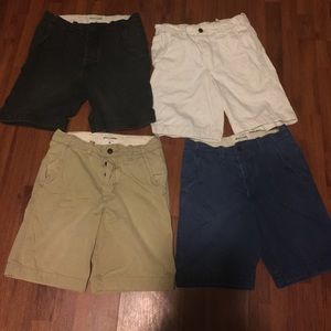 4 pairs of boys Abercrombie shorts