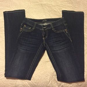 Reserve for Heather only! Cache blue jeans