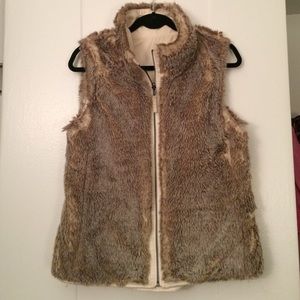 Reversible Faux Fur Vest!