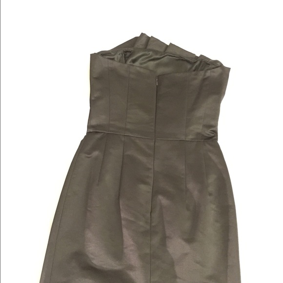 French Connection satin pleated cocktail dress XS - Picture 2 of 3