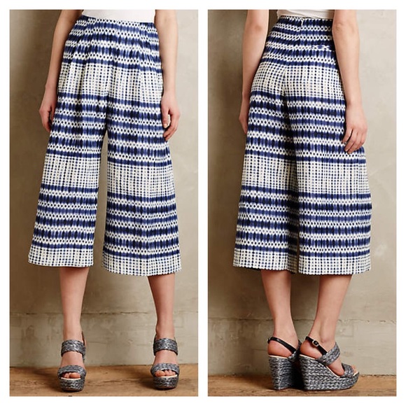 ⛔️BUNDLED⛔️ NWT Anthropologie Nalu Cropped Pants - Picture 2 of 3