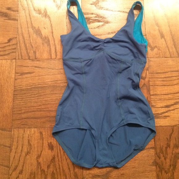 Lululemon leotard in blue