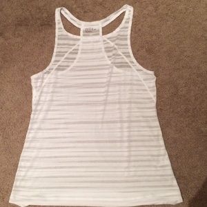 Zella stripe burnout tank.