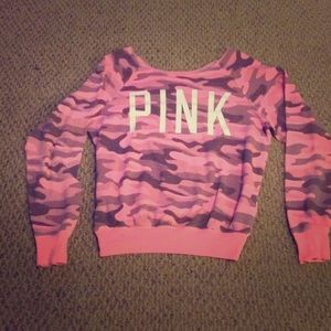 PINK Camo Sweater
