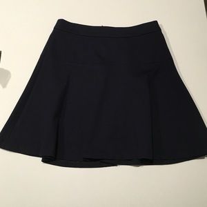 Navy circle skirt by Banana Republic