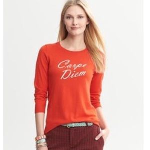 Banana republic carpe diem sweater
