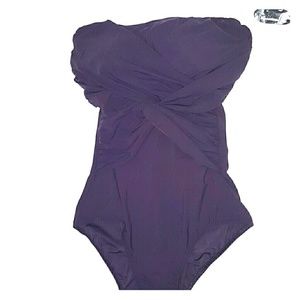 High end one piece bathing suit
