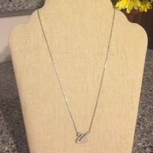 Swarovski Swan Necklace