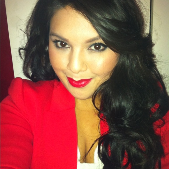 Red blazer