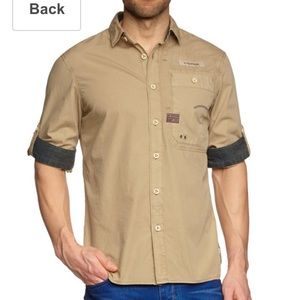 G-star men's roll-up shirt