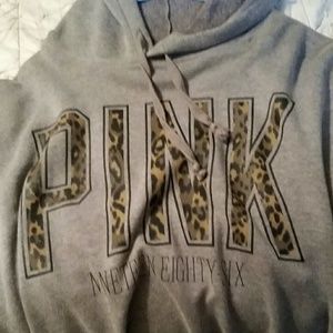 VS Pink Cheetah Hoodie