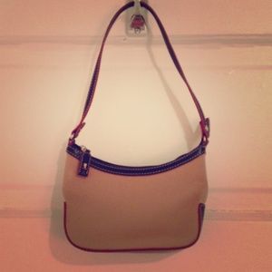 Tommy Hilfiger tan over the shoulder purse