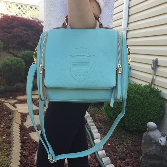 PU leather shoulder/cross body/top handle bag