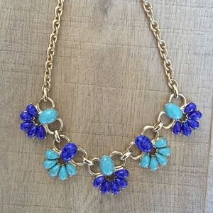 Vintage Inspired 18k Gold plate Turquoise Necklace
