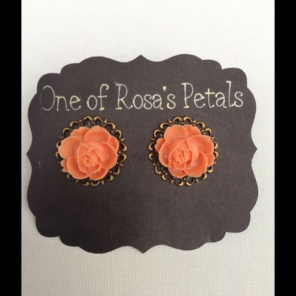 Orange Flower on a petal