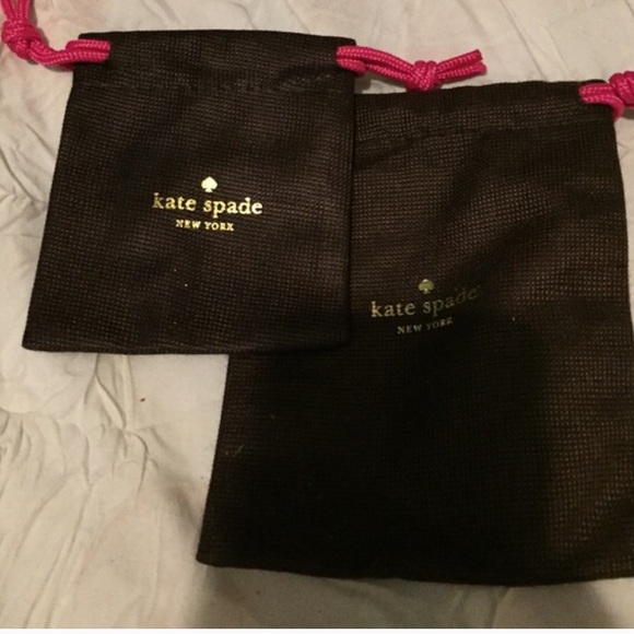 Kate Spade jewelry dust bags