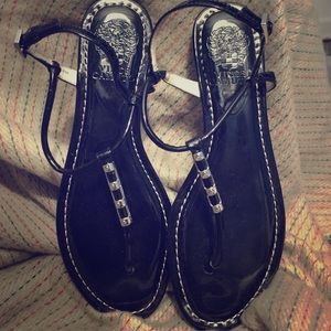 Vince Camuto Black Sandals