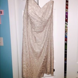 David's bridal bridesmaid dress