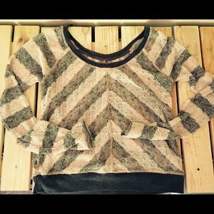 Free People Striped Sweater