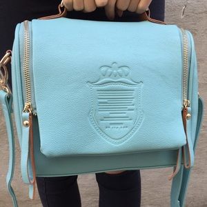 PU leather shoulder/cross body/top handle bag