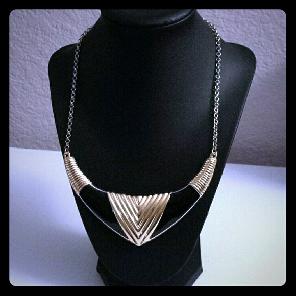 Black & Gold necklace