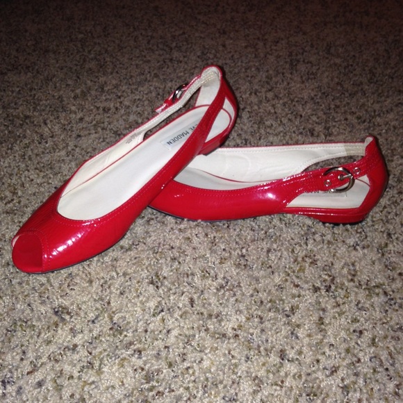 Red Steve Madden shoes!