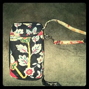 Vera Bradley all in one wristlet