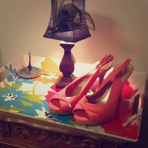 Christian Siriano, pretty in pink peep toe