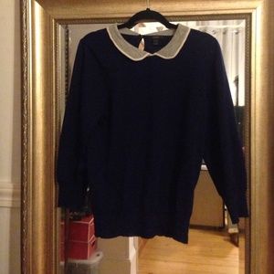 JCrew Peter Pan Sweater